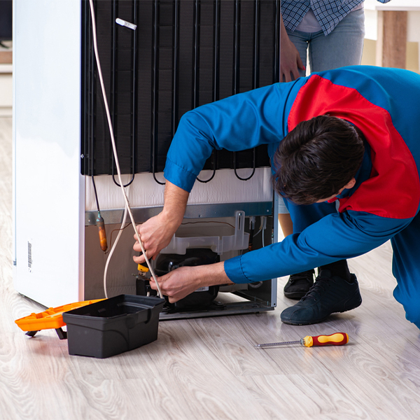 how much do you charge for refrigerator repair services in Desert Aire